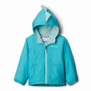 Columbia Kitterwibbit™ Hooded Skinna Lined Jacka Pojkar Blå (JGRMO2386)